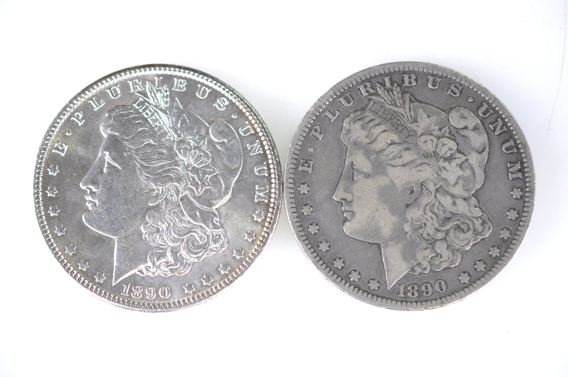 1890-1892 Morgan Silver Dollars, photo 4 of 7