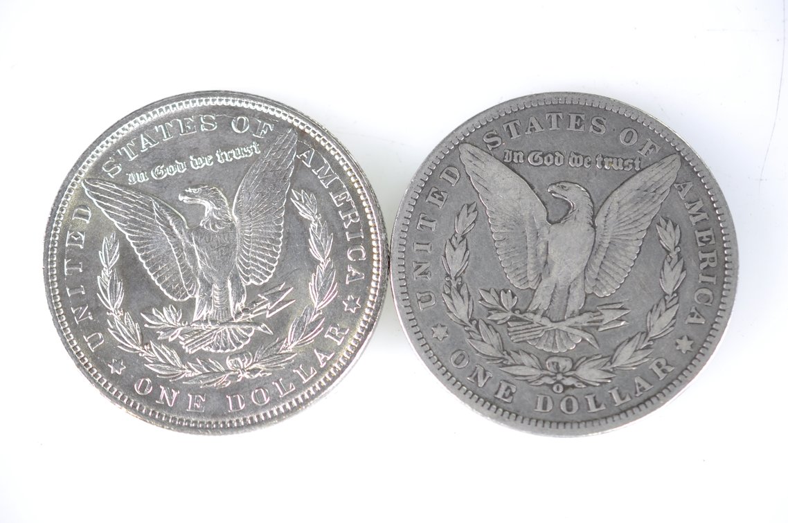 1890-1892 Morgan Silver Dollars, photo 5 of 7