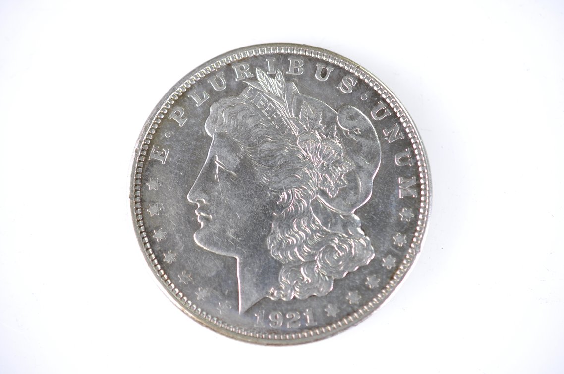 1921 Morgan Silver Dollars, photo 4 of 7