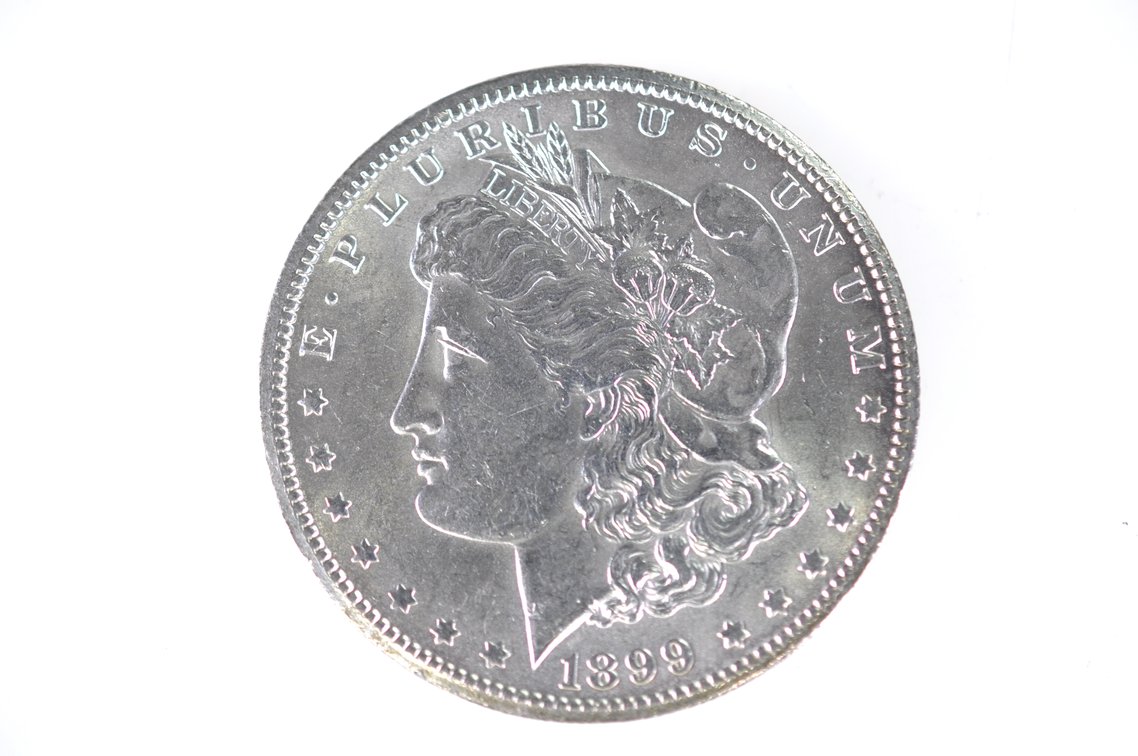 1898-1900 Morgan SIlver Dollars, photo 10 of 11