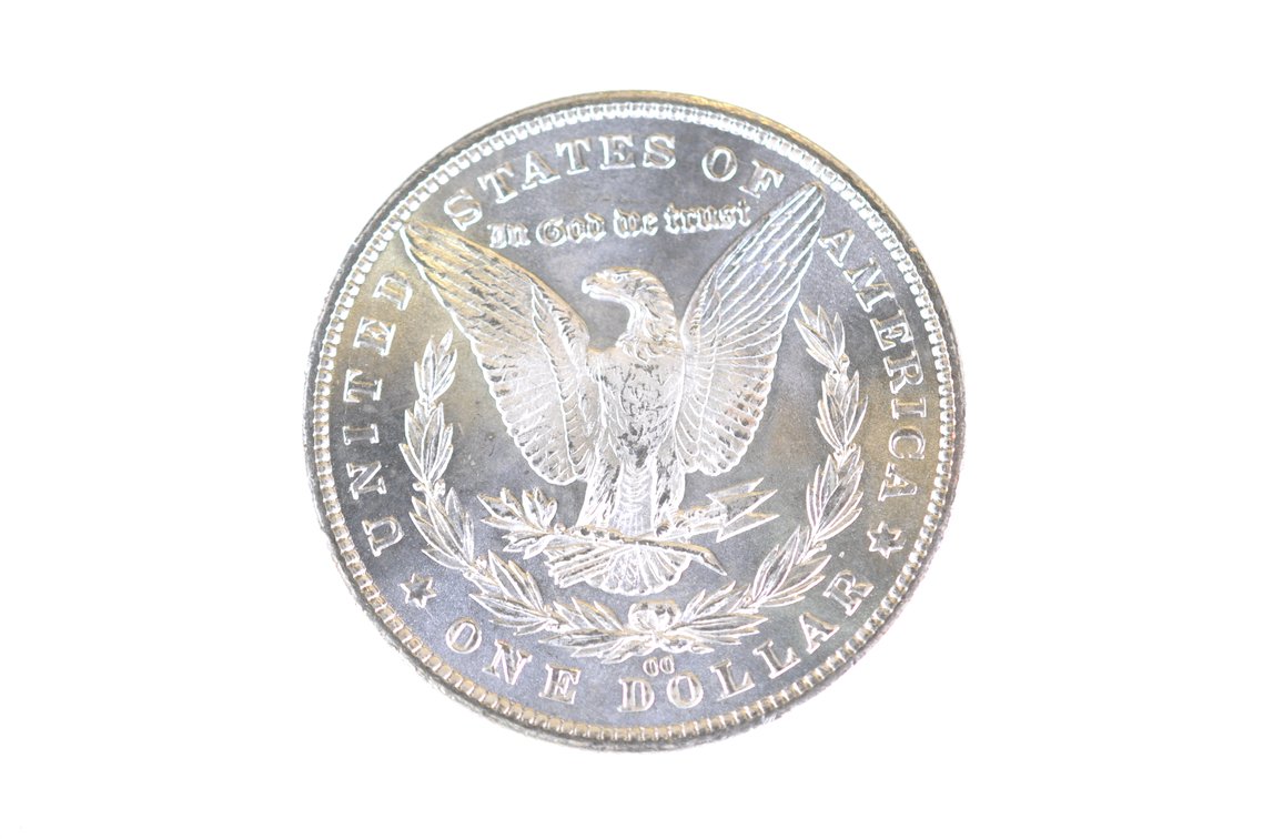 1881 Silver Morgan Dollar Carson City, photo 2 of 2