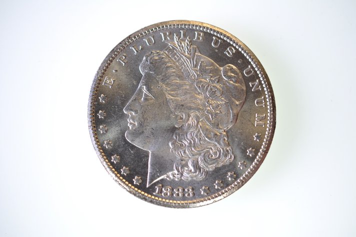 1883 Silver Morgan Dollar Carson City