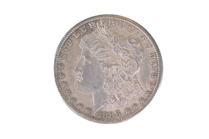 1888 Silver Morgan Dollar San Francisco