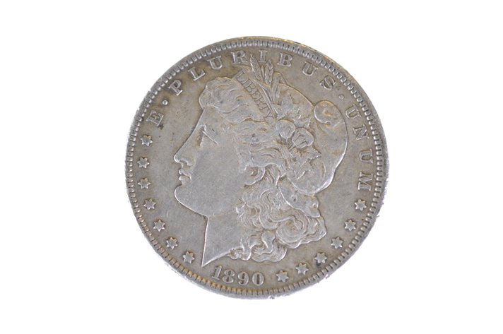 1890 Silver Morgan Dollar Carson City