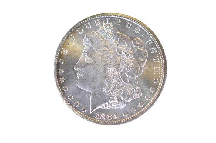 1884 Silver Morgan Dollar Carson City