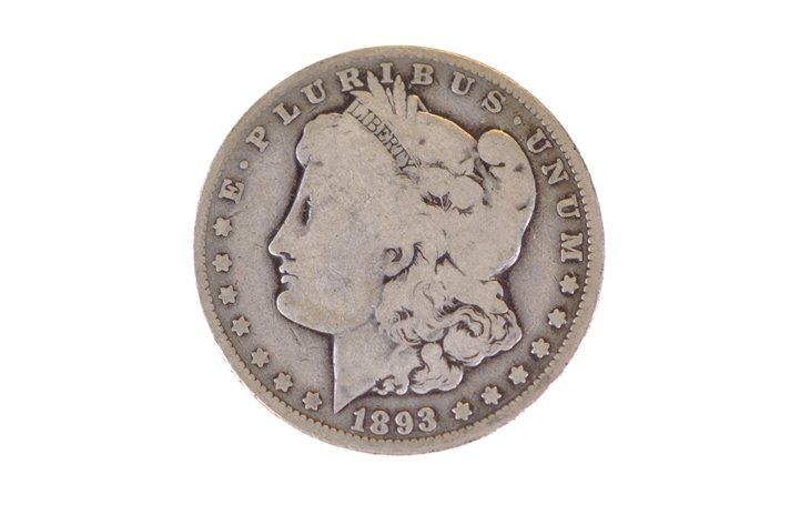1893 Morgan Silver Dollar New Orleans