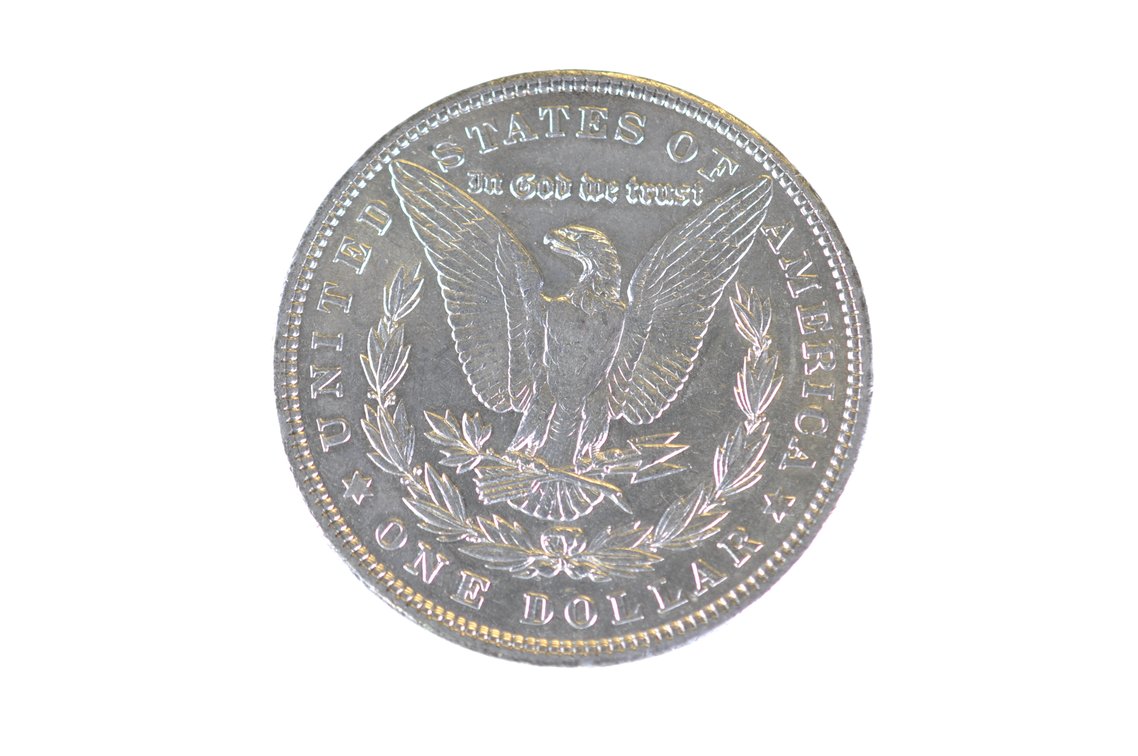 1903 Morgan Silver Dollar Philadelphia, photo 3 of 3