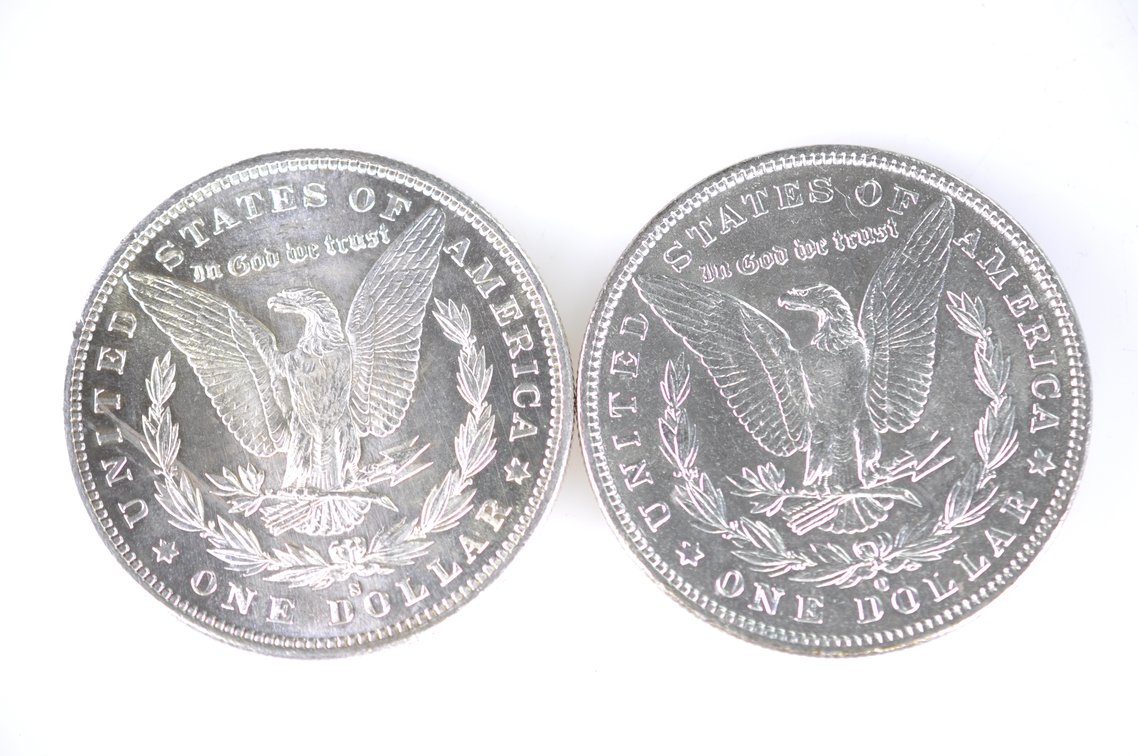 1881-1882 Morgan SIlver Dollars, photo 7 of 7