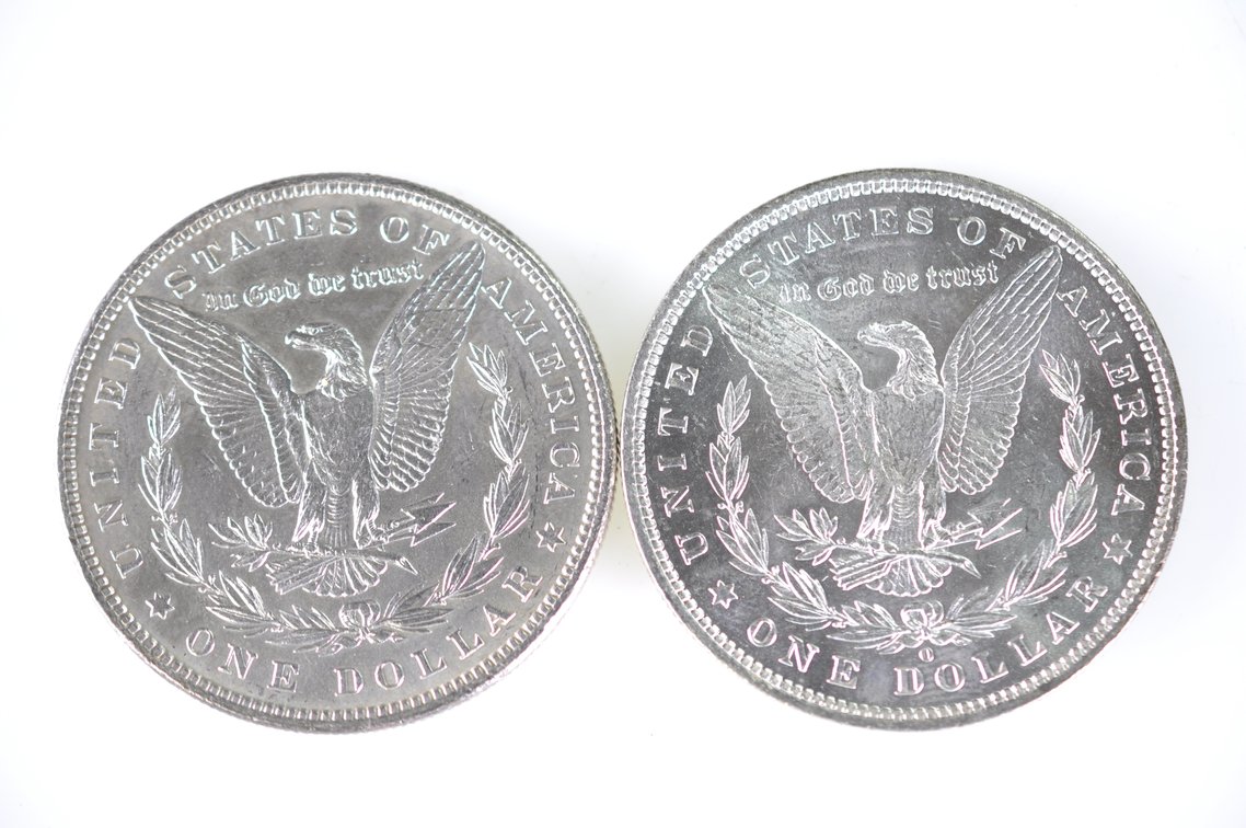 1881-1882 Morgan SIlver Dollars, photo 3 of 7