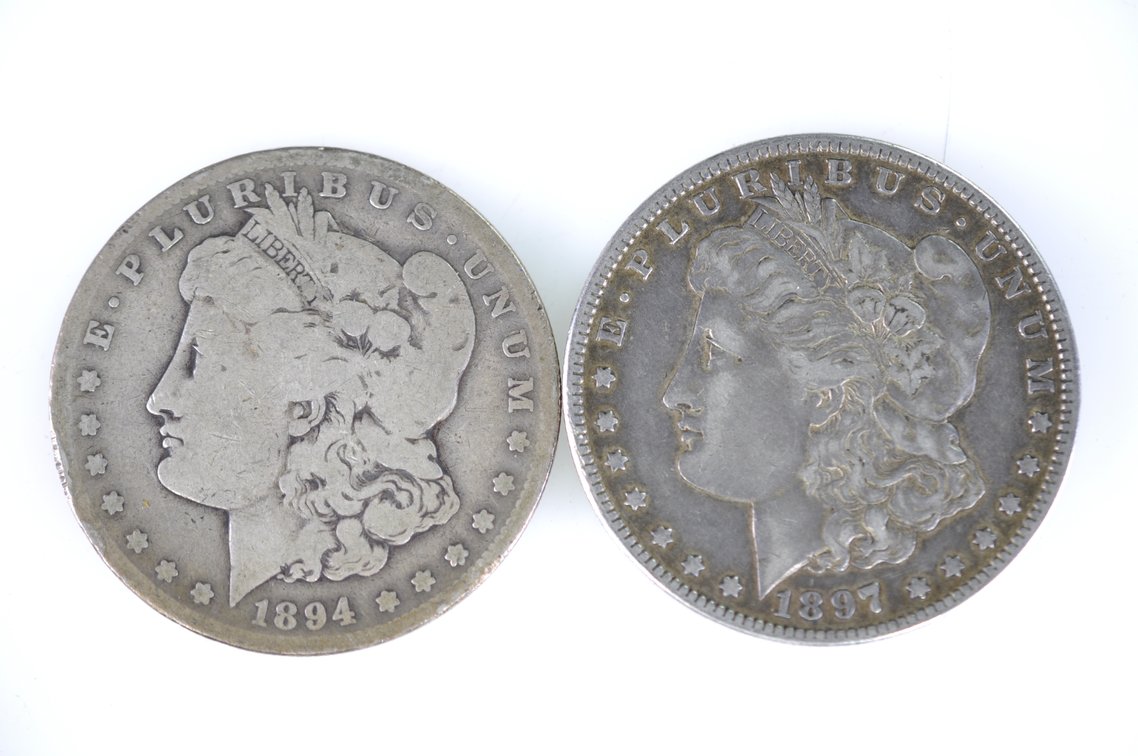 1896-1897 Morgan Silver Dollars, photo 4 of 7