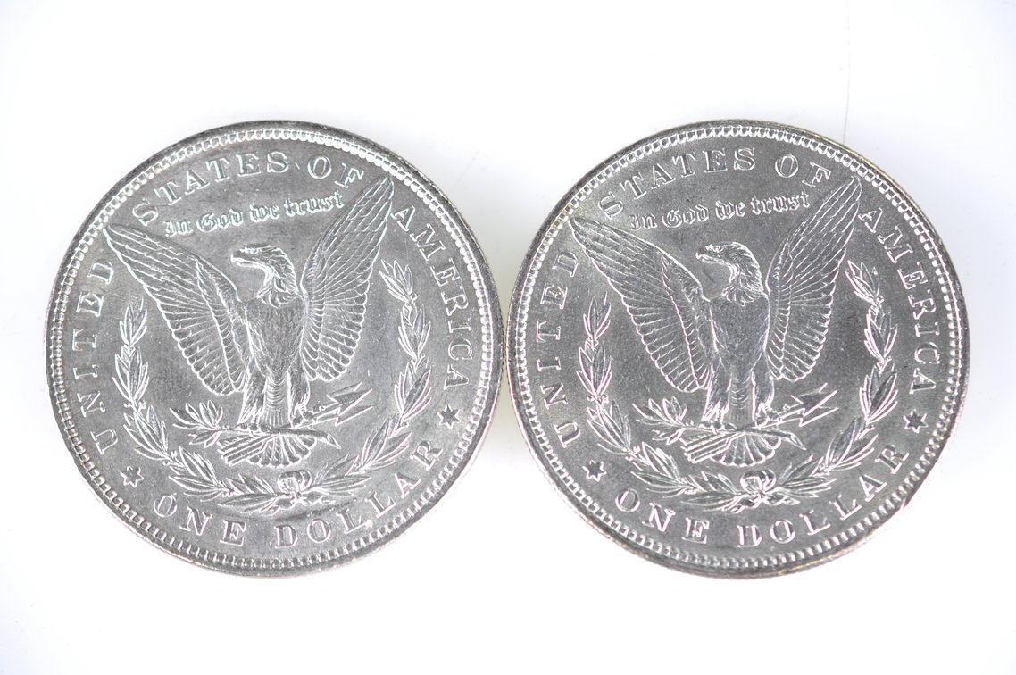 1896-1897 Morgan Silver Dollars, photo 7 of 7