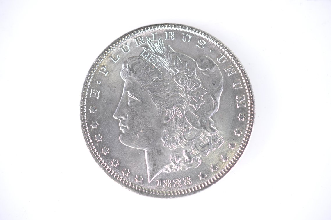 1888-1889 Morgan Silver Dollars, photo 10 of 11