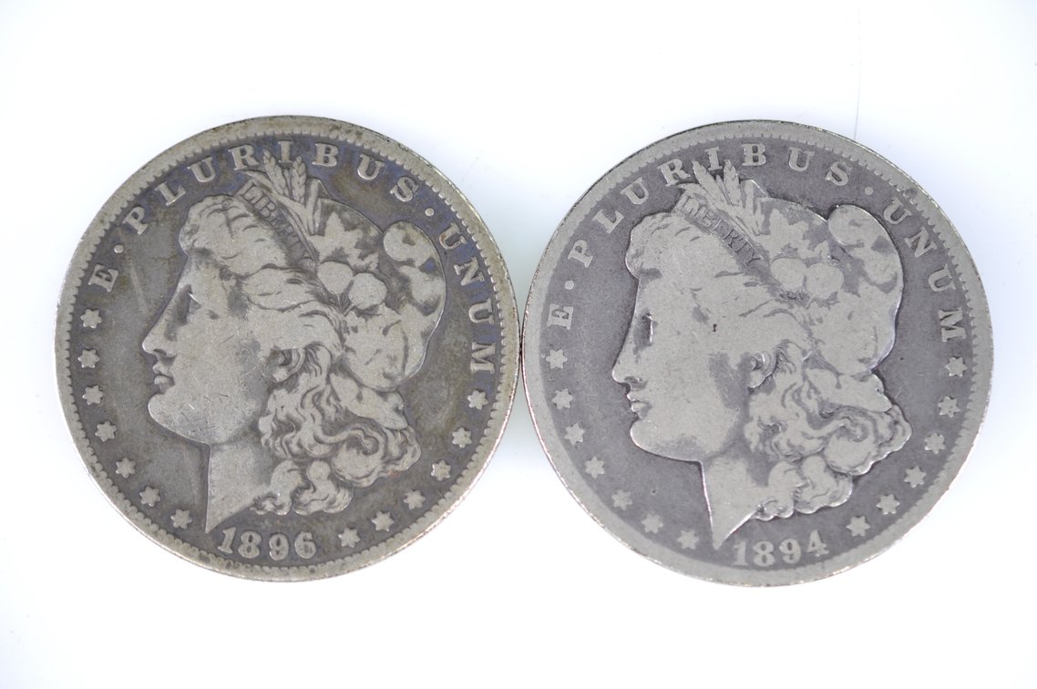 1896-1897 Morgan Silver Dollars, photo 2 of 7