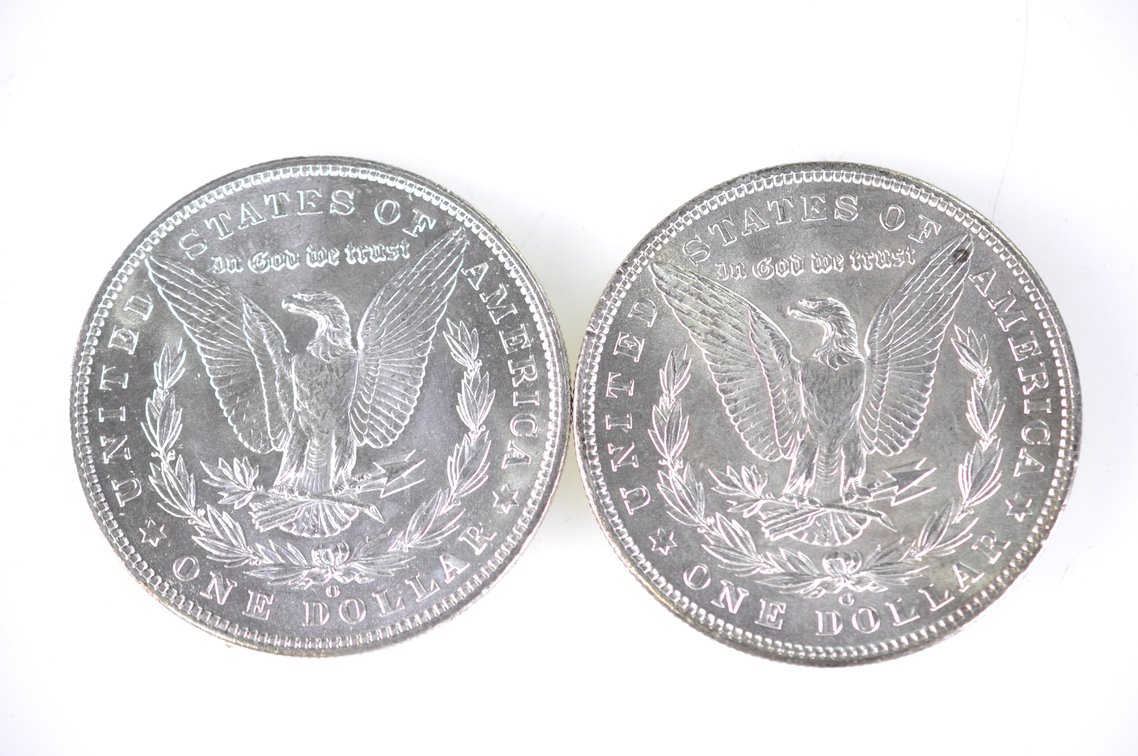 1901, 1902, and 1904 Morgan Silver Dollars, photo 7 of 9