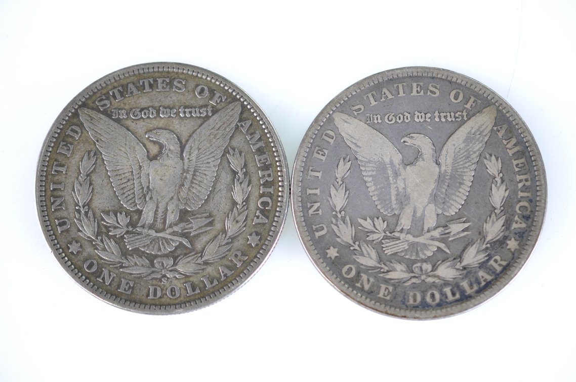 1901, 1902, and 1904 Morgan Silver Dollars, photo 3 of 9