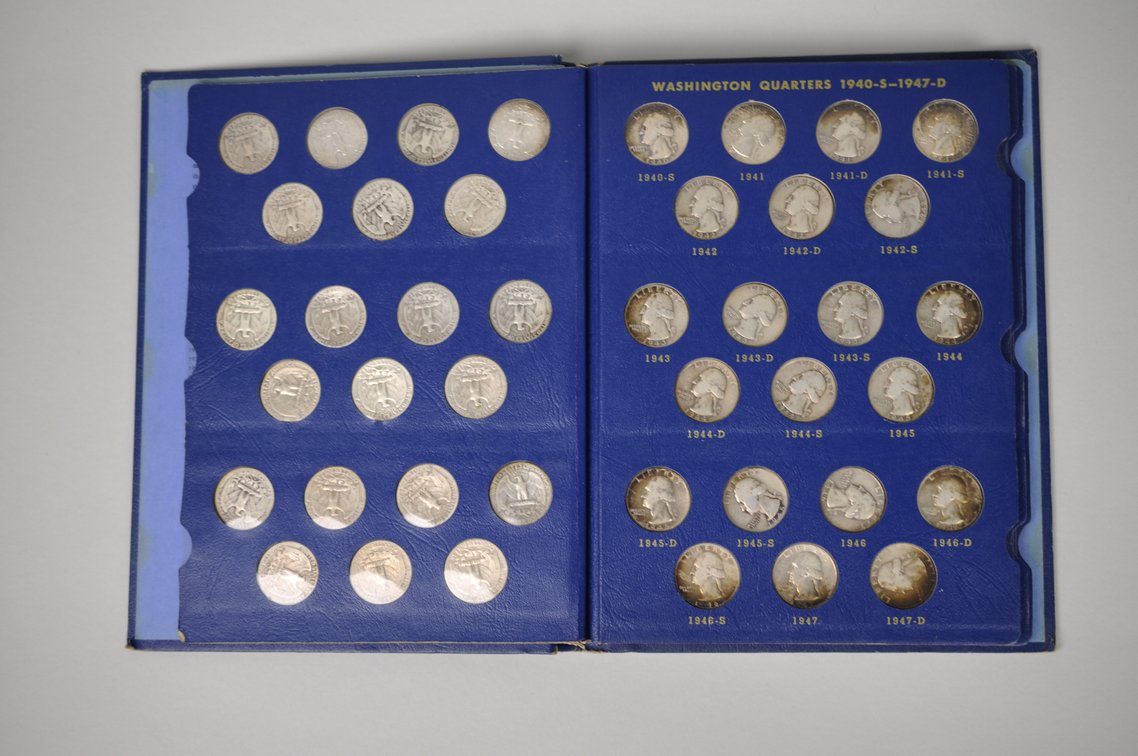 1932-1965 Book of Washington Quarters, photo 5 of 12