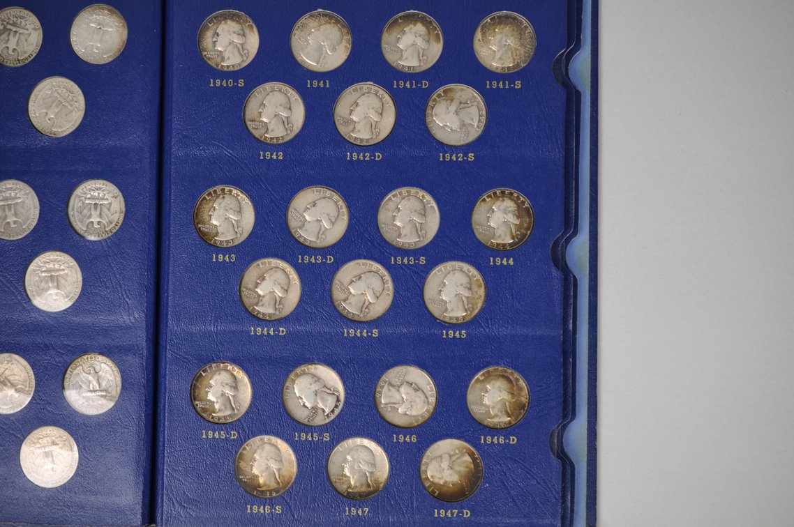 1932-1965 Book of Washington Quarters, photo 7 of 12