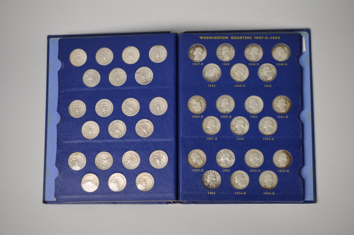1932-1965 Book of Washington Quarters, photo 8 of 12