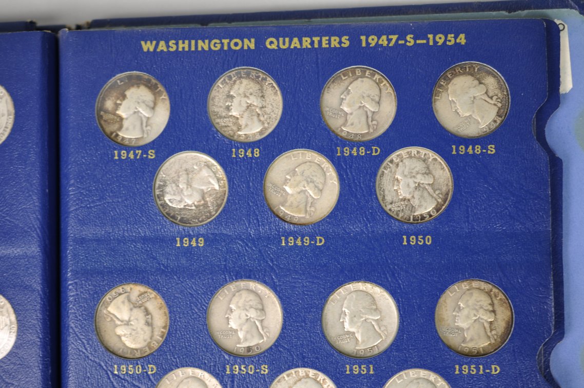1932-1965 Book of Washington Quarters, photo 9 of 12