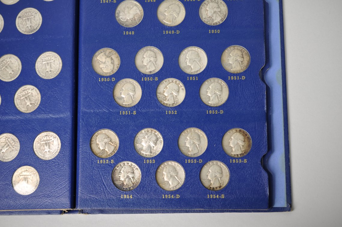 1932-1965 Book of Washington Quarters, photo 10 of 12