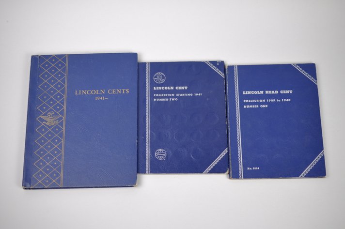 1909-1974 Wheat and 1941-1974 Lincoln Books of Pennies
