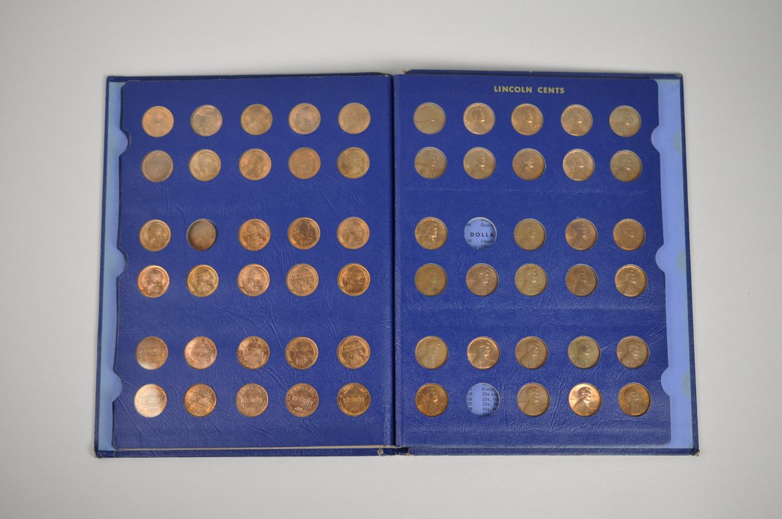 1909-1974 Wheat and 1941-1974 Lincoln Books of Pennies, photo 8 of 20
