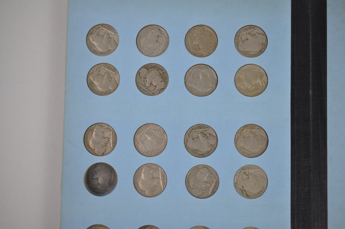 1913-1938 Book of Buffalo Nickles, photo 15 of 17