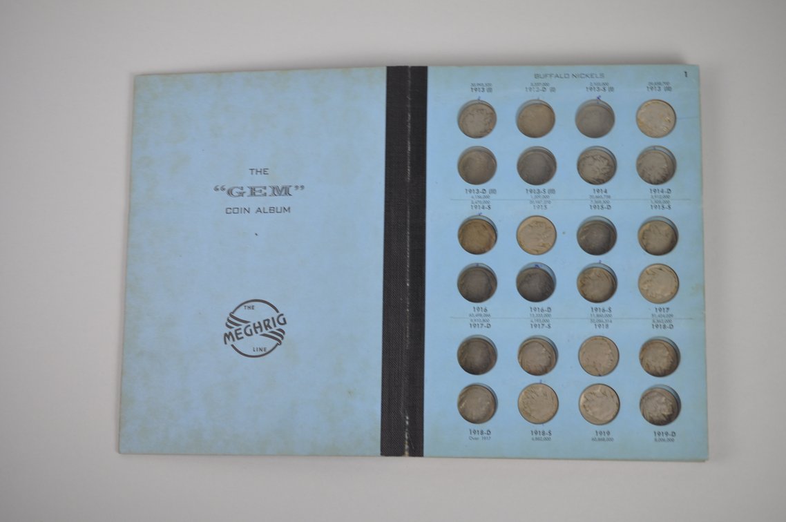 1913-1938 Book of Buffalo Nickles, photo 2 of 17
