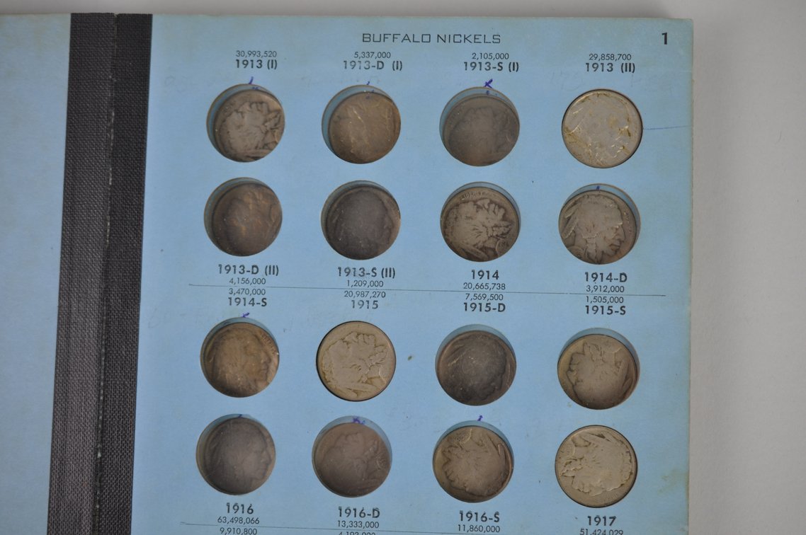 1913-1938 Book of Buffalo Nickles, photo 3 of 17