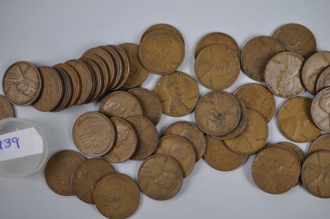 1919-1939 Wheat Pennies, photo 19 of 20