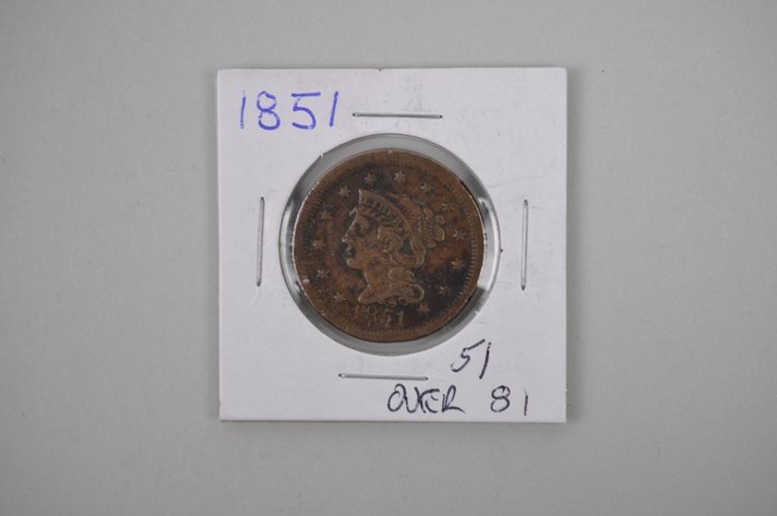 1851 Large Cent