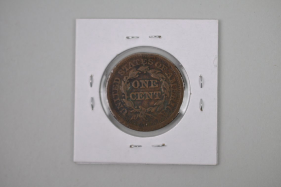 1851 Large Cent, photo 3 of 5
