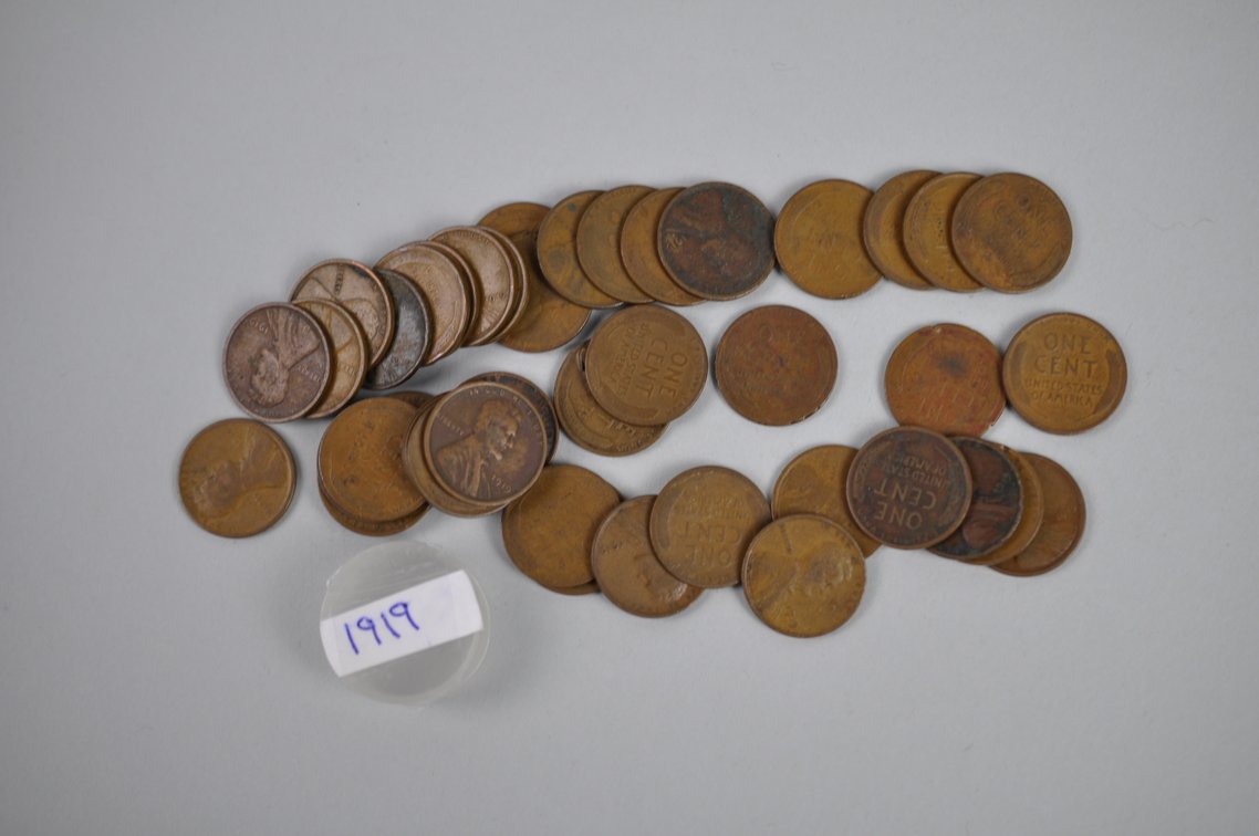 1919-1939 Wheat Pennies, photo 7 of 20