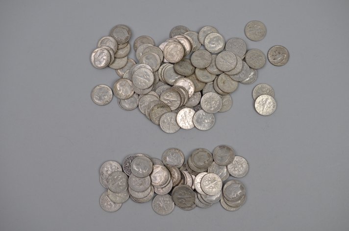 Mercury and Roosevelt Dimes