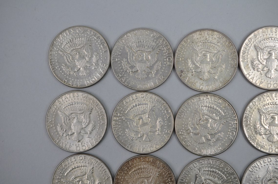 1964 Kennedy Half Dollars, photo 8 of 11