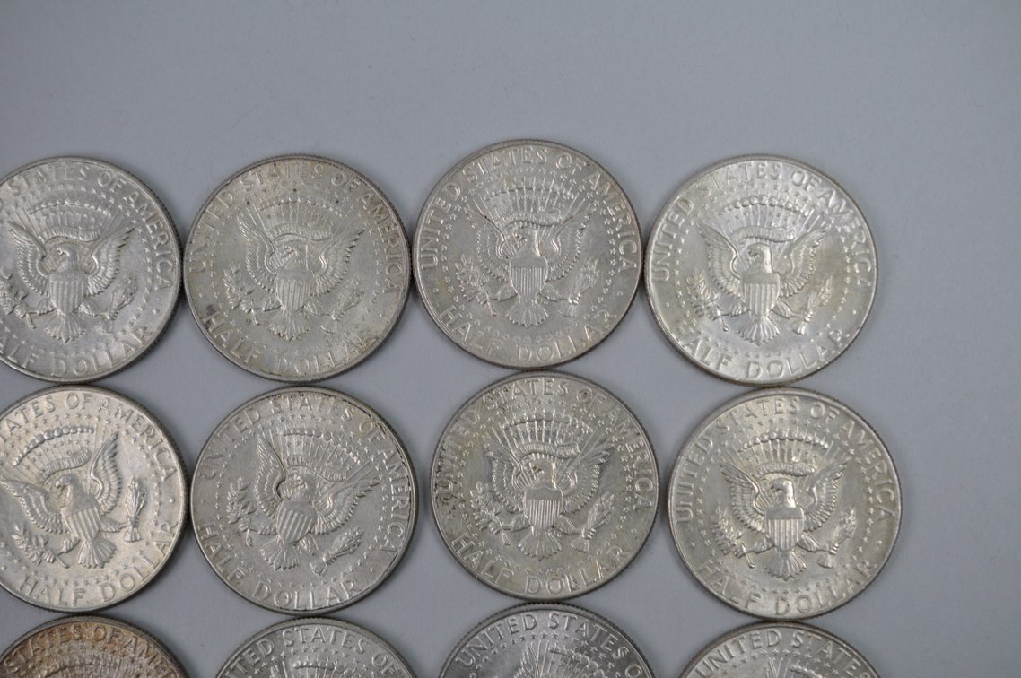 1964 Kennedy Half Dollars, photo 9 of 11