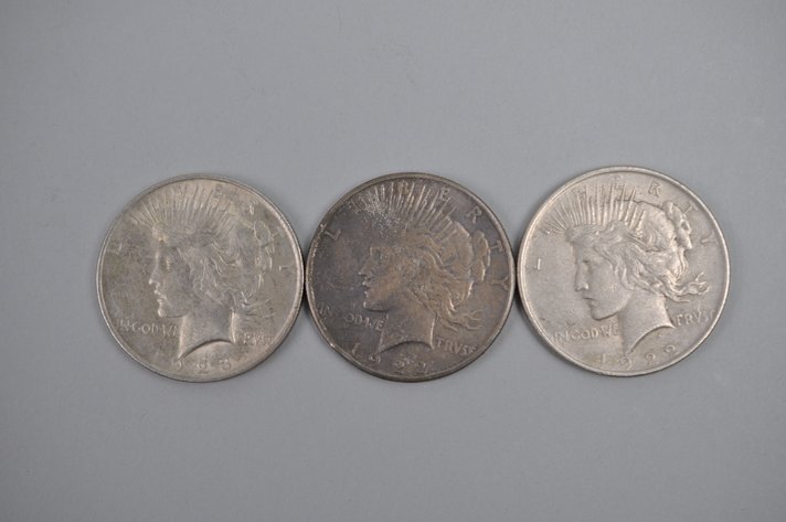 1922-1923 Peace Silver Dollars