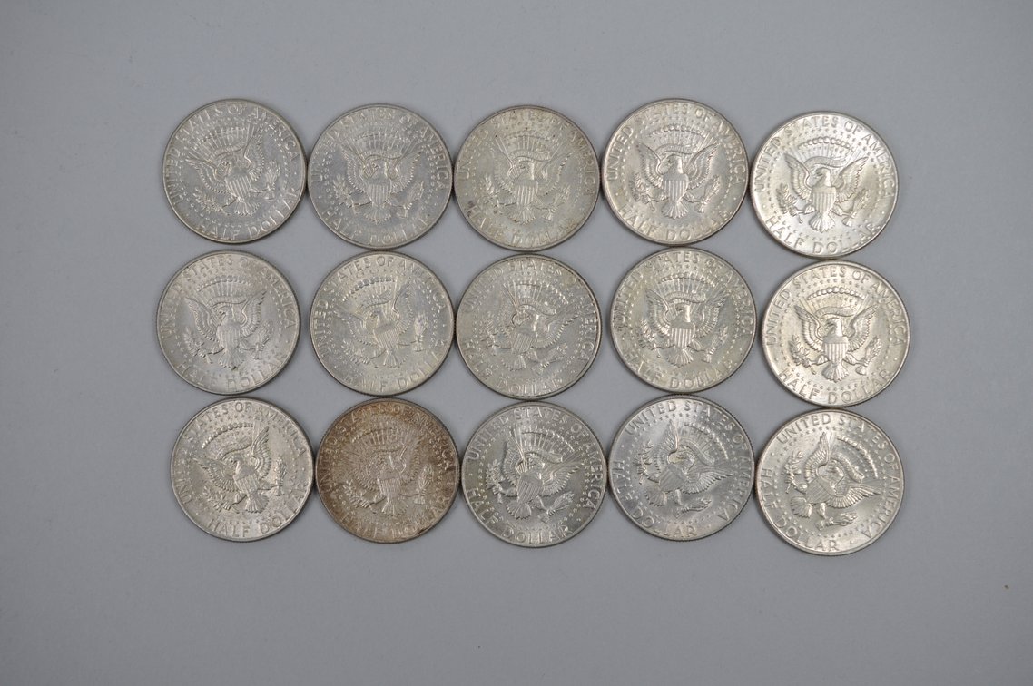 1964 Kennedy Half Dollars, photo 7 of 11