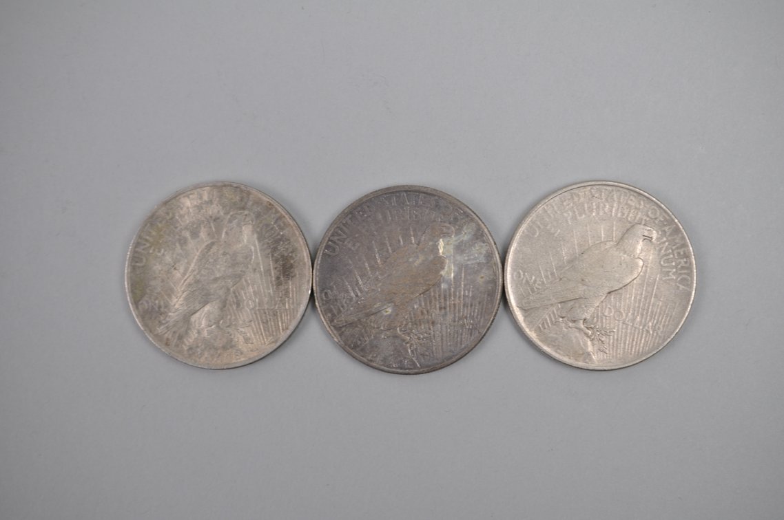 1922-1923 Peace Silver Dollars, photo 5 of 8
