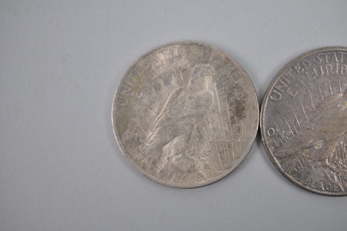 1922-1923 Peace Silver Dollars, photo 6 of 8
