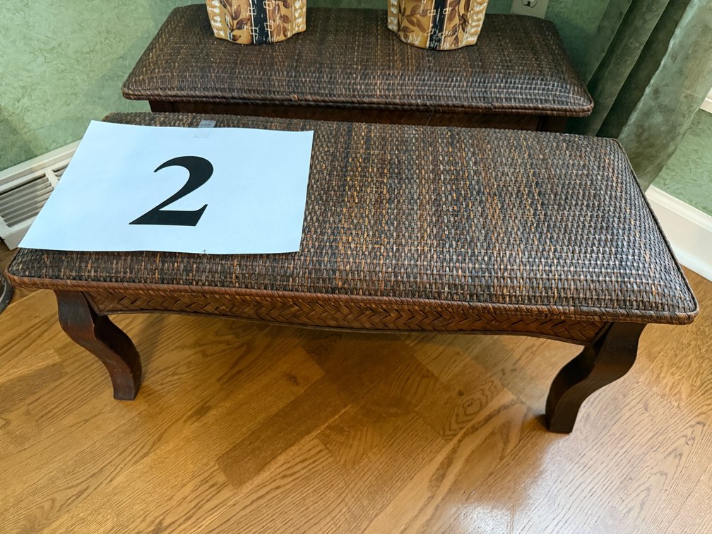 MATCHING STOOLS WICKER
