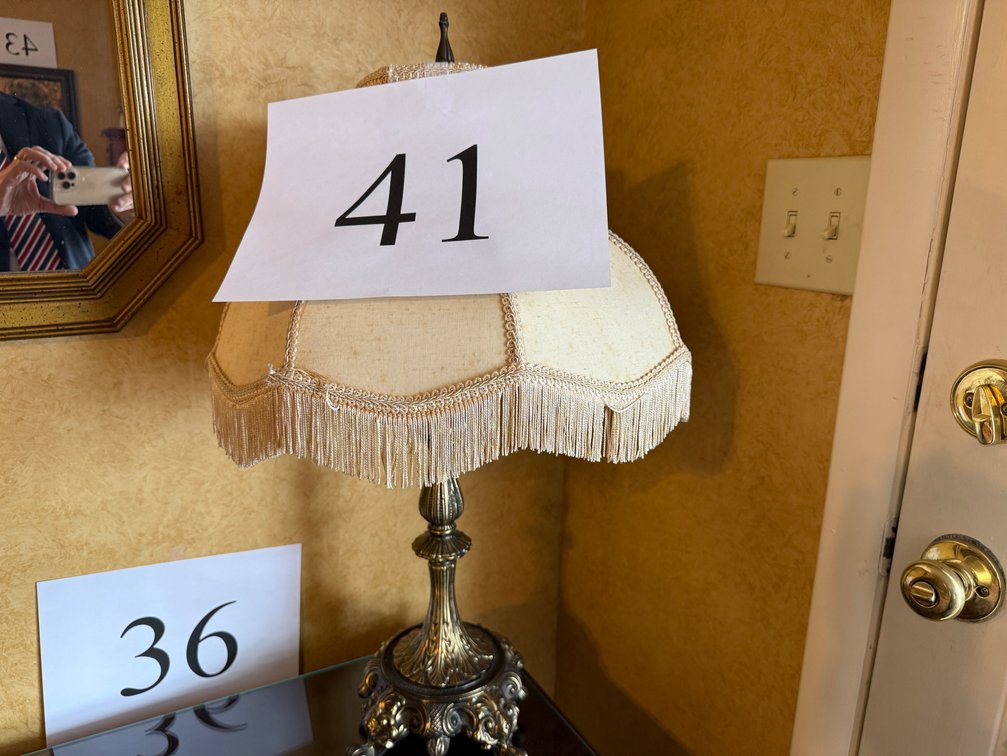 PAIR OF VINTAGE STYLE BEDROOM LAMPS