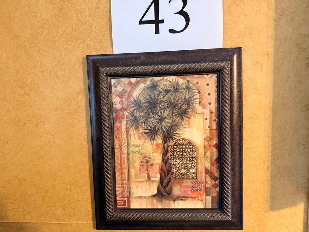 5 FRAMED WALL PCS