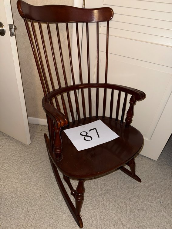 VIRGINA HOUSE WINDSOR BACK ROCKER