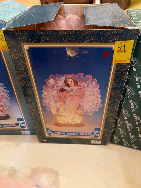 Fiber optic angel