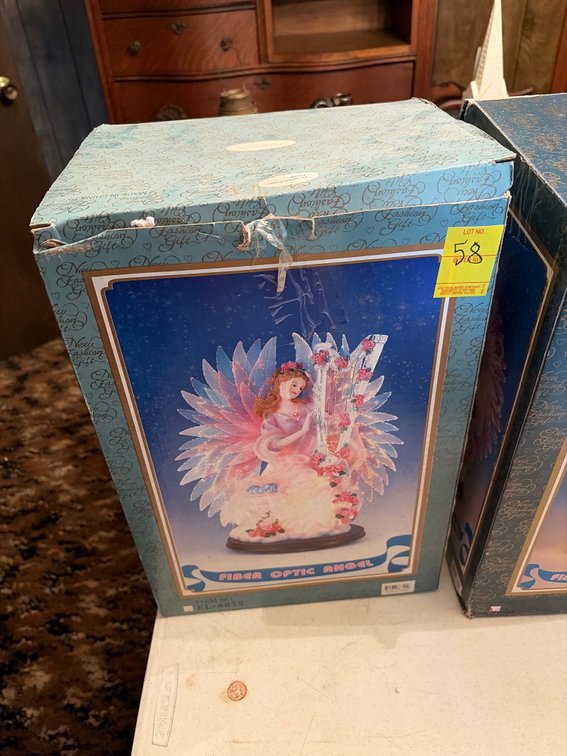 Fiber optic angel