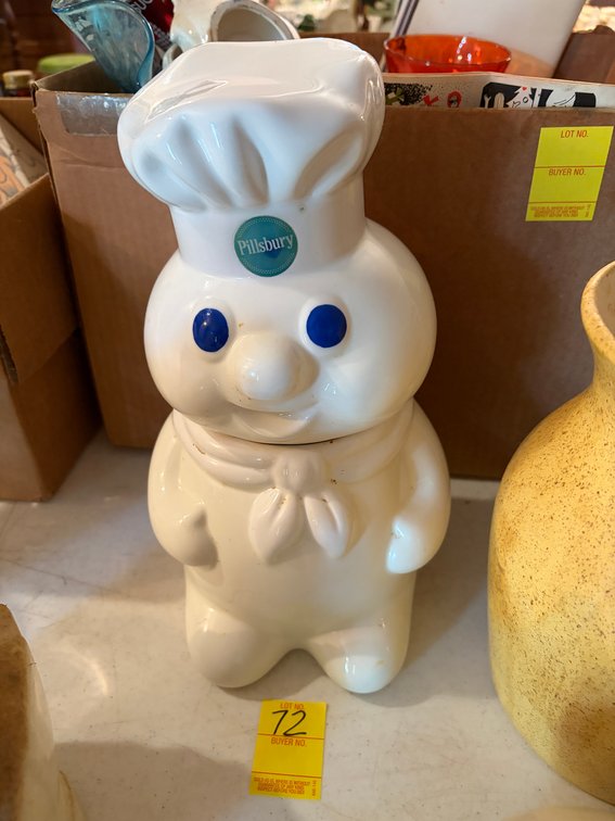 PILSBURY COOKIE JAR 1999