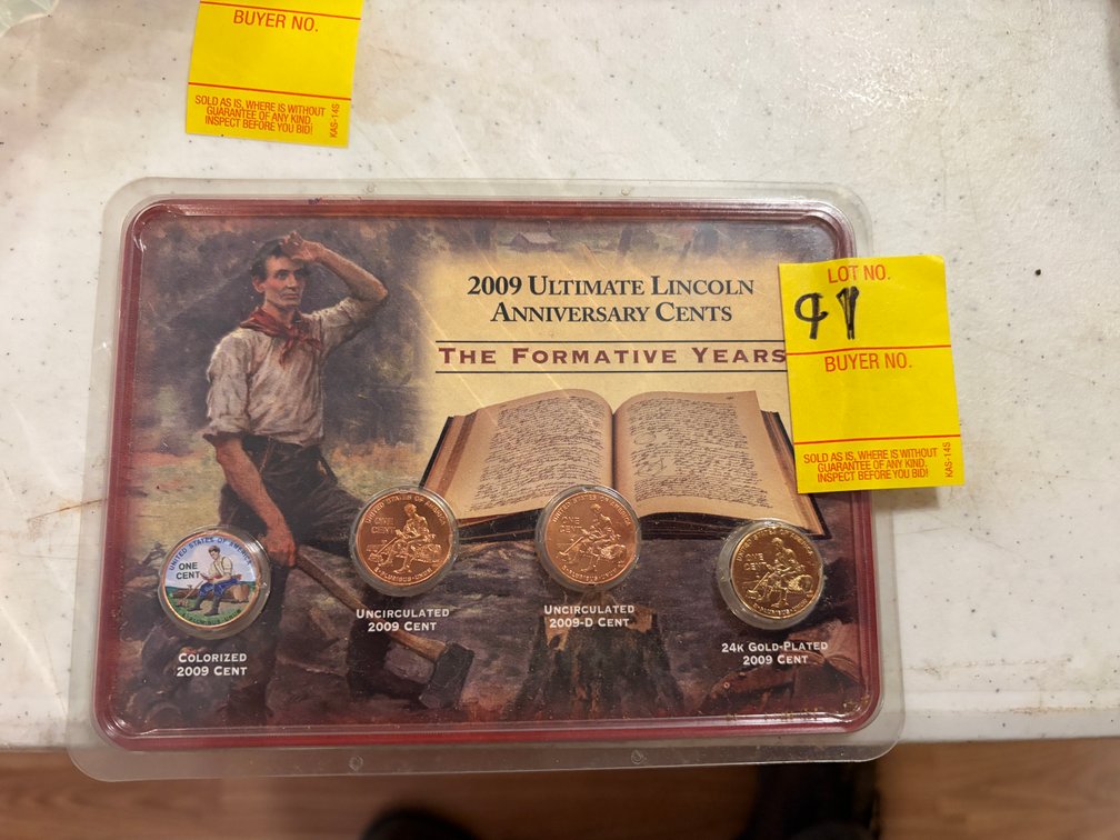 2009 LINCOLN ANNIVERSARY CENTS