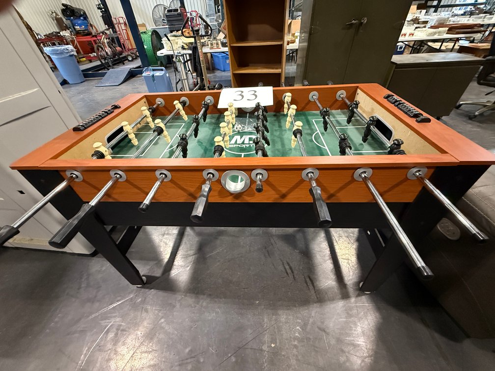 APPROX 54"X33" MD SPORTS FOOSBALL TABLE