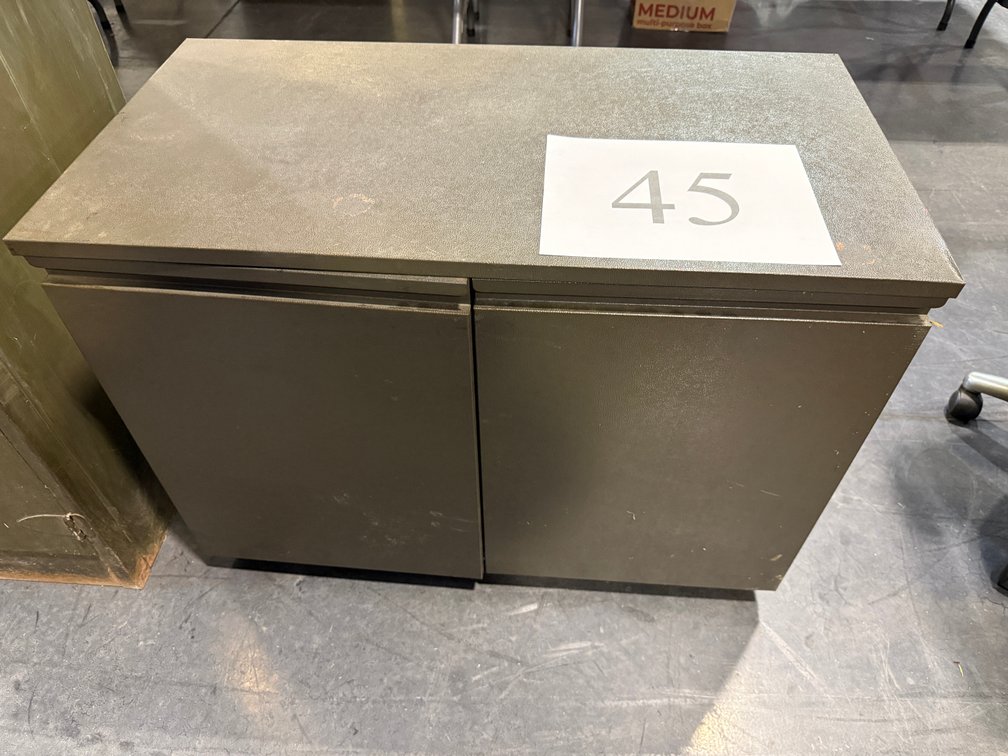 METAL 2 DOOR CABINET